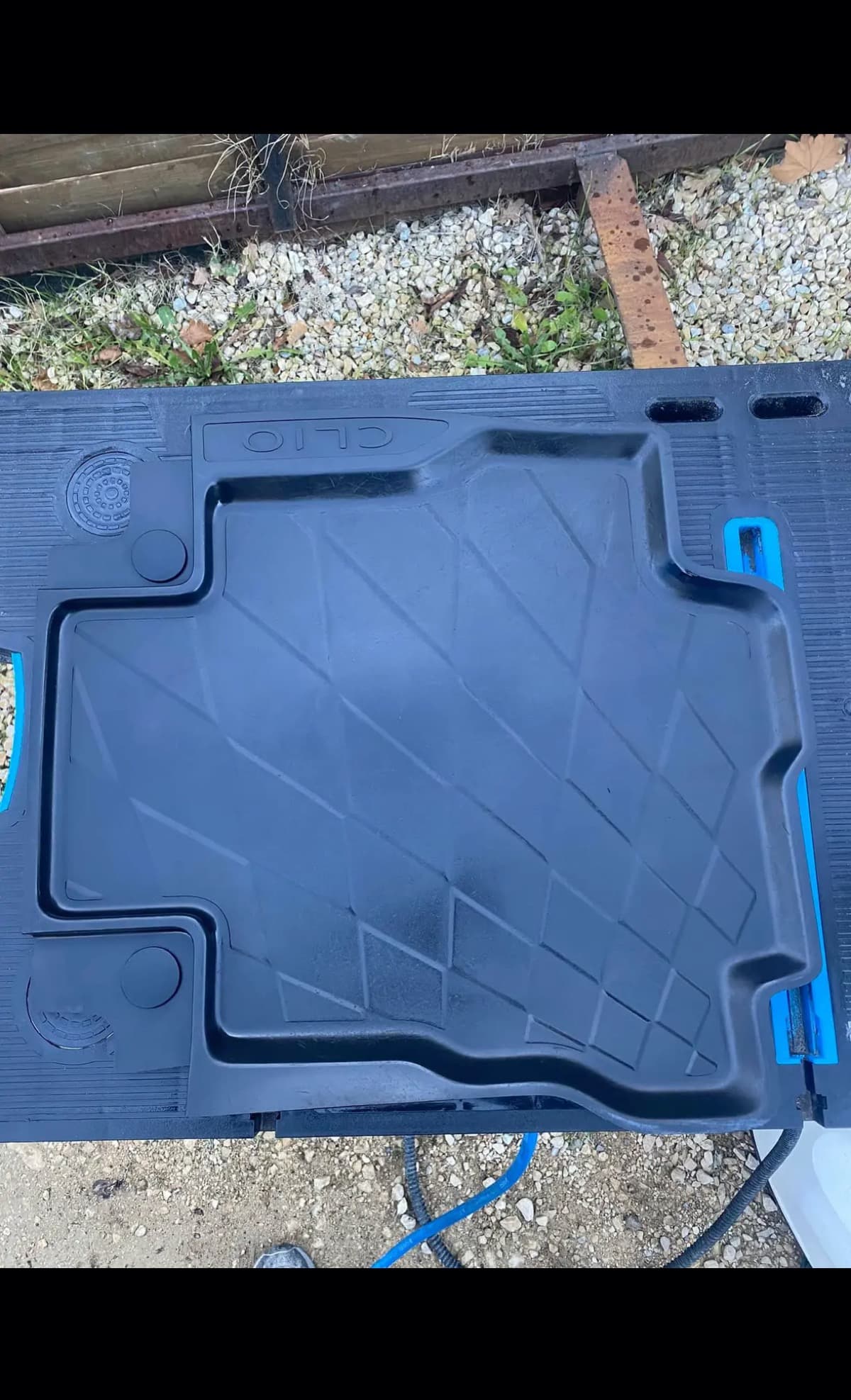 Tapis caoutchouc dégraissé à France — Après