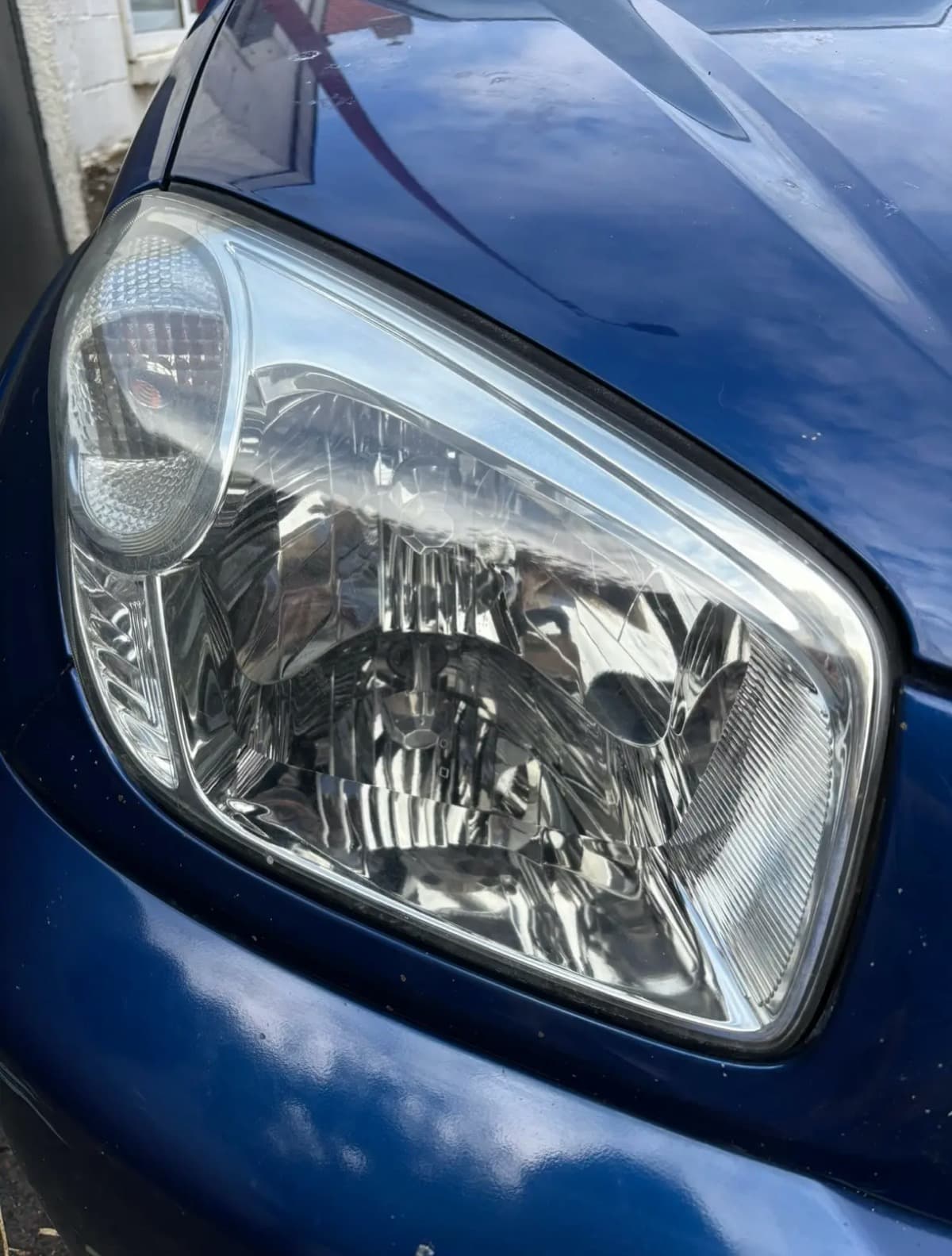 Optique de phare rénovée — Après