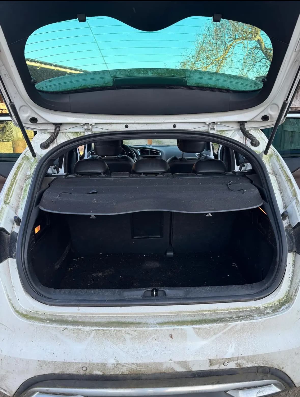 Nettoyage coffre Citroën DS4 à Darnétal à Rouen — Avant