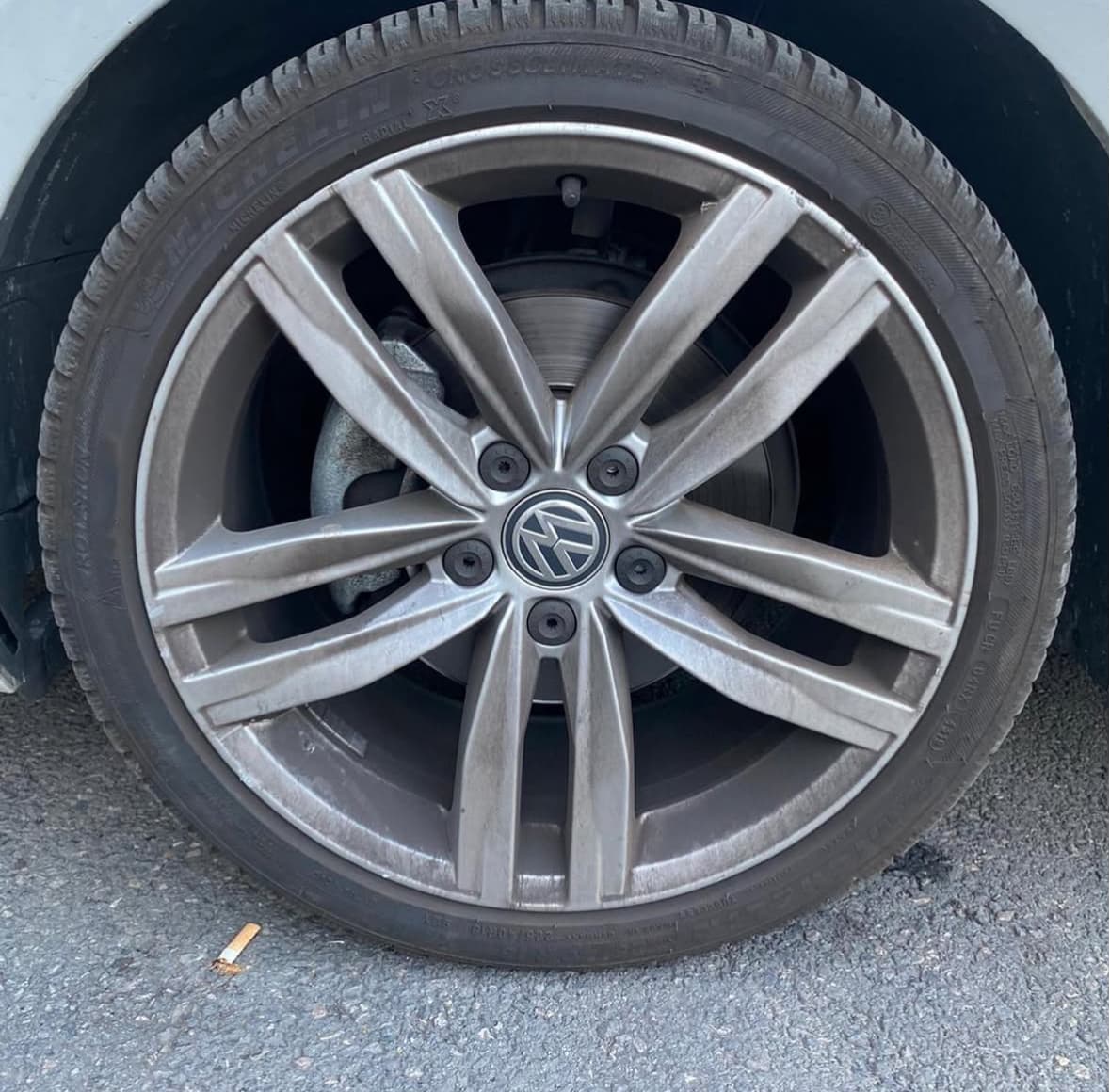 Décontamination jantes VW à Ramonville-Saint-Agne à Toulouse — Avant